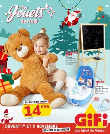 Catalogue GiFi Noël 2024