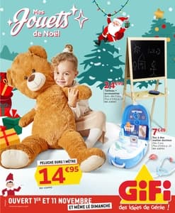 Catalogue GiFi Noël 2024 page 1