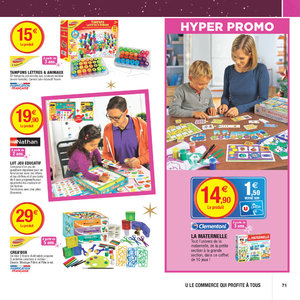 Catalogue Hyper U Noël 2016 page 71