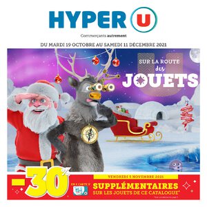 Catalogue Hyper U Noël 2021 page 1