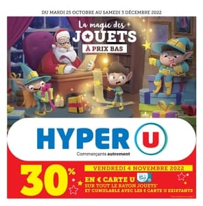 Catalogue Hyper U Noël 2022 page 1