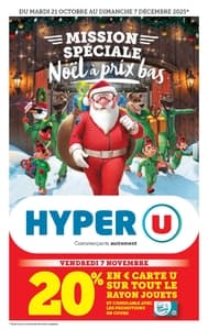 Catalogue Hyper U Noël 2025 page 1