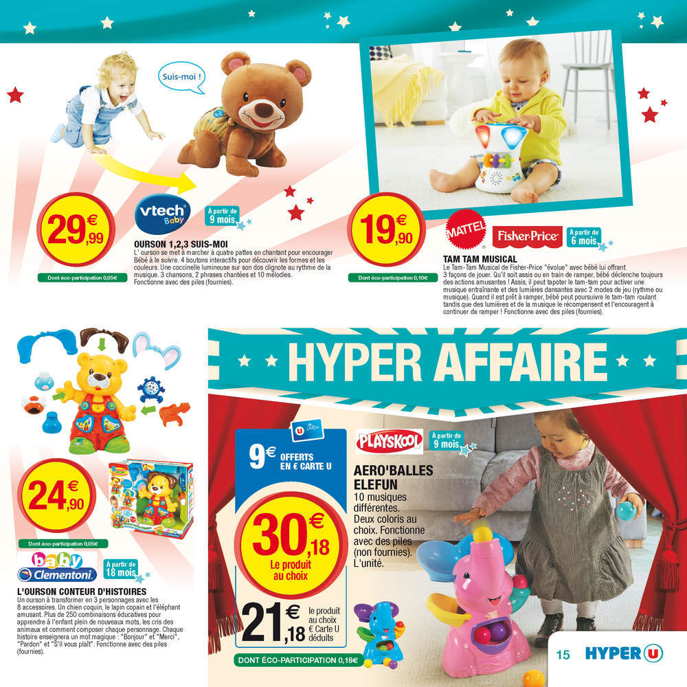 Catalogue de jouets Hyper U Noël 2015 by Yvernault - Issuu