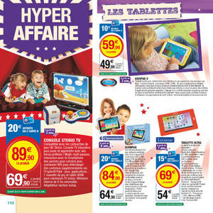 Catalogue Hyper U Noël 2015 page 110