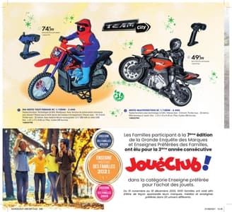 Catalogue JouéClub Martinique Noël 2021 page 296