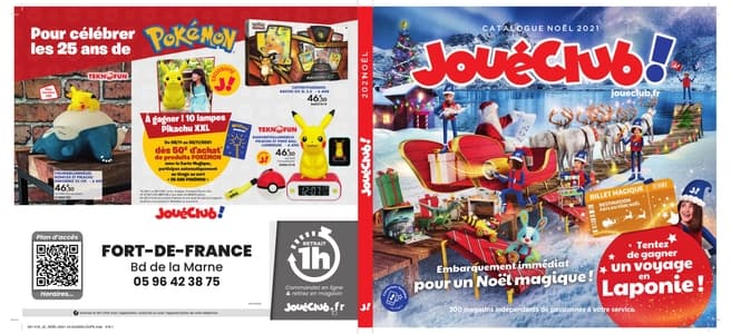 Catalogue JouéClub Martinique Noël 2021 page 416