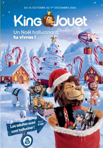 Catalogue King Jouet Noël 2026: un Noël hallucinant