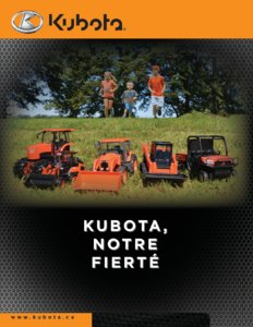 Catalogue Kubota Canada 2014 page 16