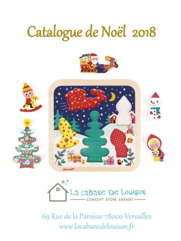 Catalogue La Cabane De Louison Noël 2018
