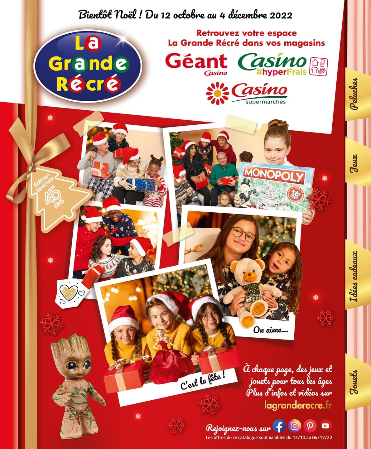 Catalogue La Grande Récré Espaces Géant Casino Noël 2022