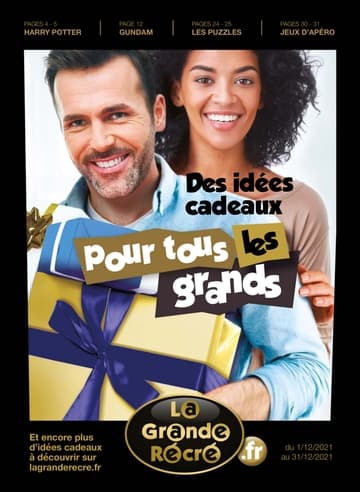 Catalogue La Grande Récré Des Idées Cadeaux Pour Tous Les Grands Noël 2021