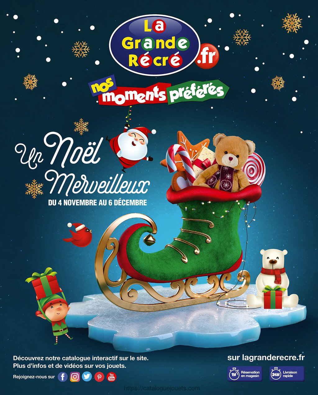 Figurine Père Noël XXL Playmobil - La Grande Récré