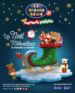 Catalogue des magasins La Grande Récré Noël 2020 page 1