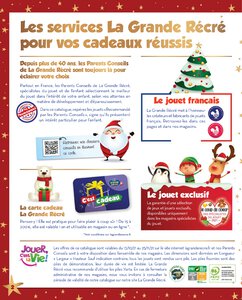 Catalogue La Grande Récré Noël 2021 page 2