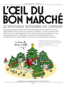 Catalogue Le Bon Marché Rive Gauche France Noël 2018 page 2