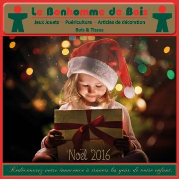 Catalogue Bonhomme de bois Noël 2016