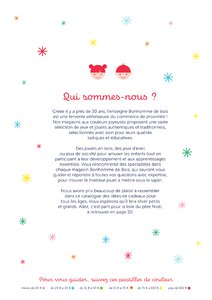 Catalogue Bonhomme de bois Noël 2021 page 3