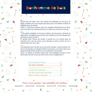 Catalogue Le bonhomme de bois France Rentrée 2018 page 2