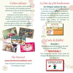 Catalogue Bonhomme de bois Noël 2015 page 74
