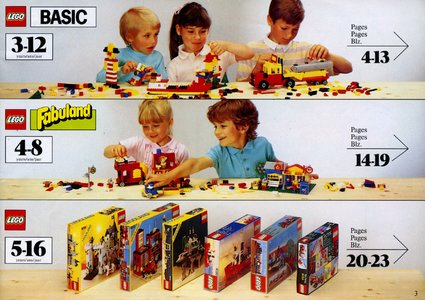 Catalogue LEGO 1987 page 3