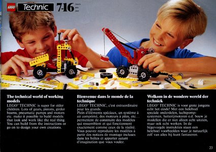 Catalogue LEGO 1987 page 23