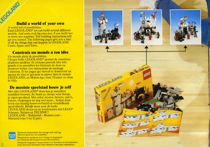 Catalogue LEGO 1988 page 2