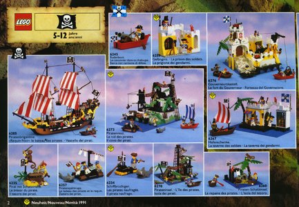 Catalogue LEGO 1991 page 2