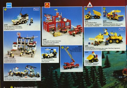 Catalogue LEGO 1991 page 8