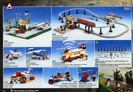 Catalogue LEGO 1991 page 10