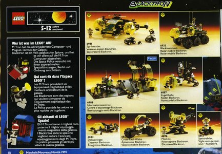 Catalogue LEGO 1991 page 18