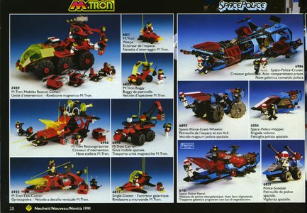 Catalogue LEGO 1991 page 20