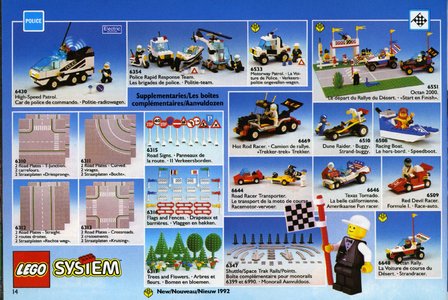 Catalogue LEGO 1992 page 14