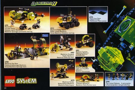 Catalogue LEGO 1992 page 20