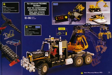 Catalogue LEGO 1992 page 23