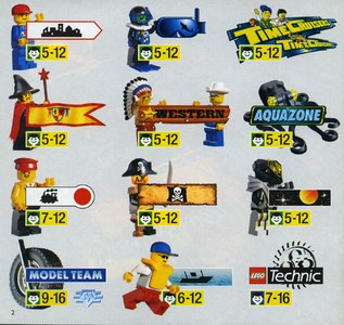 Catalogue LEGO 1997 page 2
