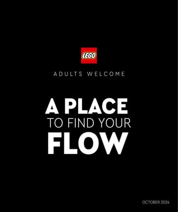 Catalogue LEGO Adults Welcome Octobre 2024