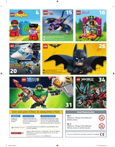 Catalogue LEGO Premier Semestre Janvier À Juin 2017 (Couverture Batman) page 2