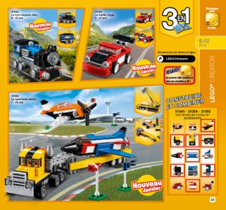 Catalogue LEGO Premier Semestre Janvier À Juin 2017 page 23