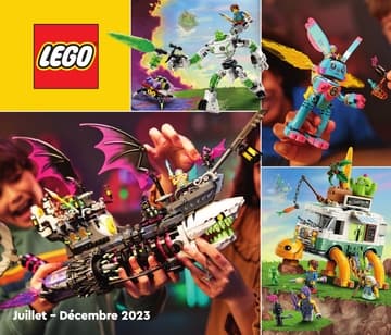 Catalogue LEGO Second Semestre Juillet À Décembre 2023