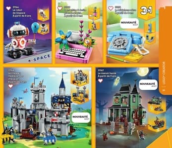 Catalogue LEGO Second Semestre Juillet À Décembre 2025 page 29
