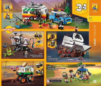 Catalogue LEGO Second Semestre Juin À Décembre 2020 page 15