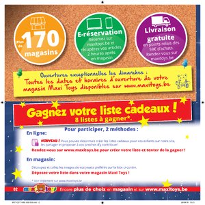 Catalogue Maxi Toys Belgique Noël 2018 page 2