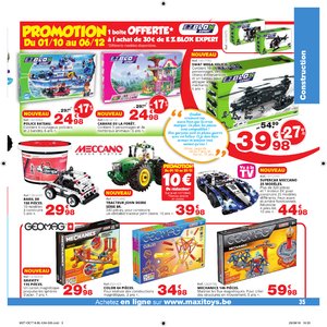 Catalogue Maxi Toys Belgique Noël 2018 page 35