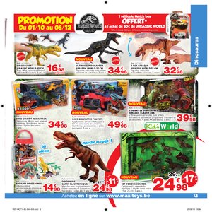 Catalogue Maxi Toys Belgique Noël 2018 page 45
