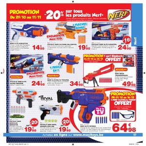 Catalogue Maxi Toys Belgique Noël 2018 page 57
