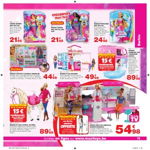 Catalogue Maxi Toys Belgique Noël 2018 page 75