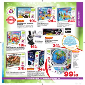 Catalogue Maxi Toys Belgique Noël 2018 page 101
