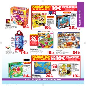 Catalogue Maxi Toys Belgique Noël 2018 page 107