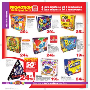 Catalogue Maxi Toys Belgique Noël 2018 page 110