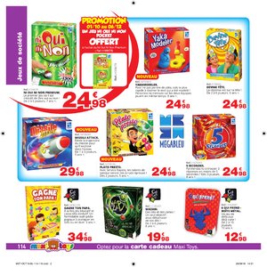 Catalogue Maxi Toys Belgique Noël 2018 page 114